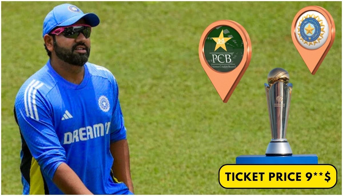 What is the ticket price for IND vs Pak Champions Trophy 2025