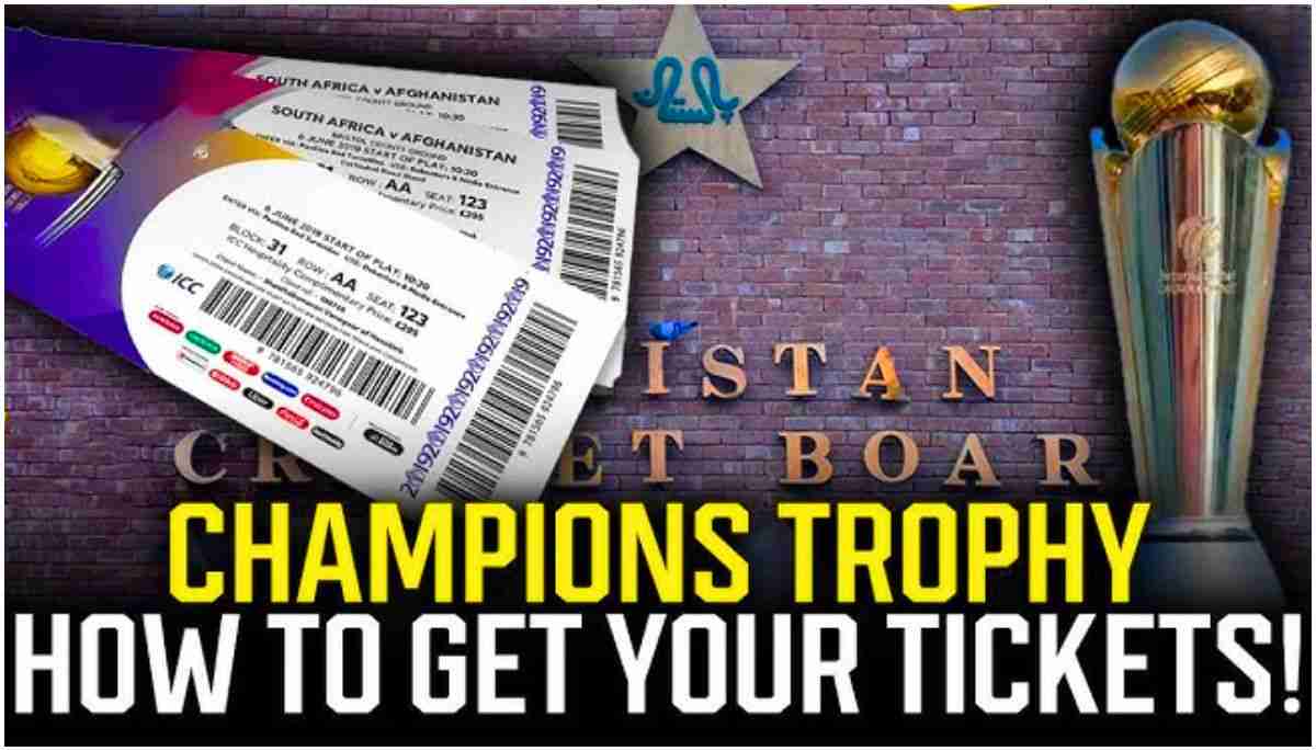 CT Ticket Prices 2025 क्रिकेट टिकट की पूरी जानकारी