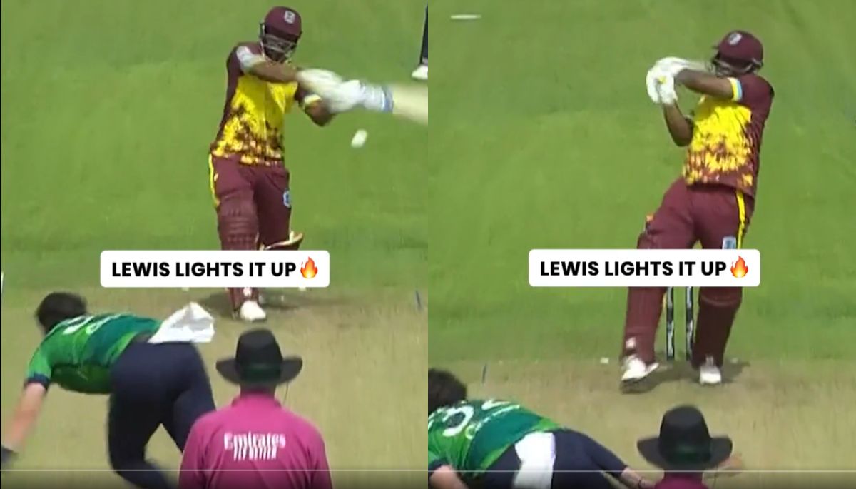 Evin Lewis की तूफानी पारी 44 गेंदों में 91 रन, क्रिस गेल का रिकॉर्ड टूटा!
